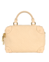 Petite Malle Souple, &pound;1,600, Handbags, Cream, Leather, Back view
